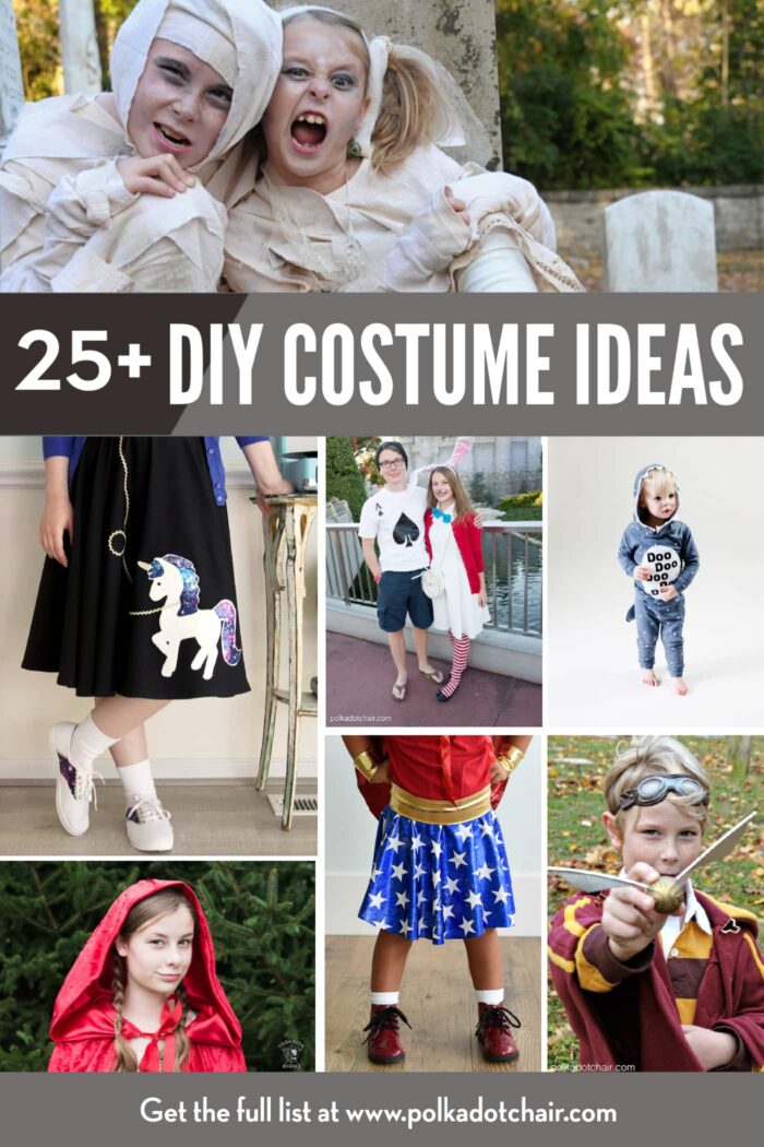 25+ Easy DIY Halloween Costumes for Kids