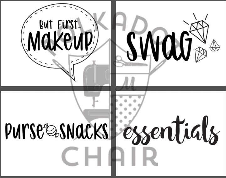 Free Cricut SVG Files Perfect for Bags | Polka Dot Chair