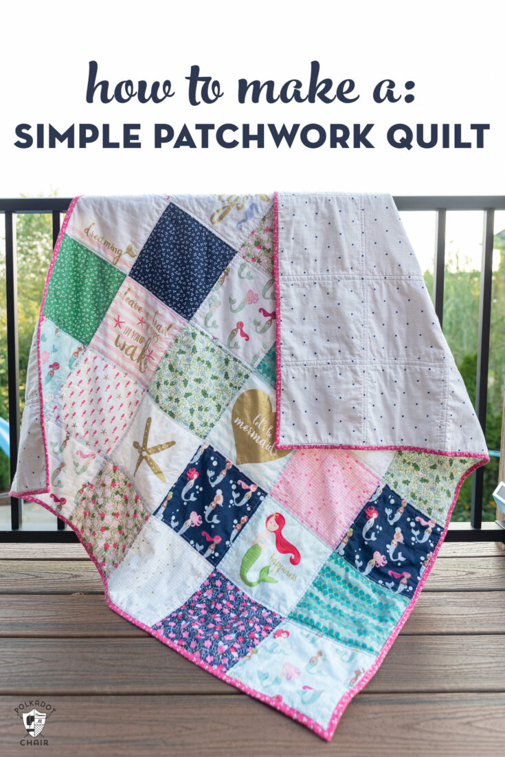 50 Easy Beginner Quilt Patterns Free Tutorials Polka Dot Chair