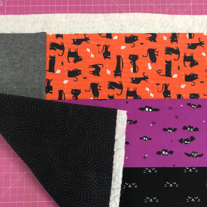 Free Quilted Halloween Placemat Pattern - The Polka Dot Chair