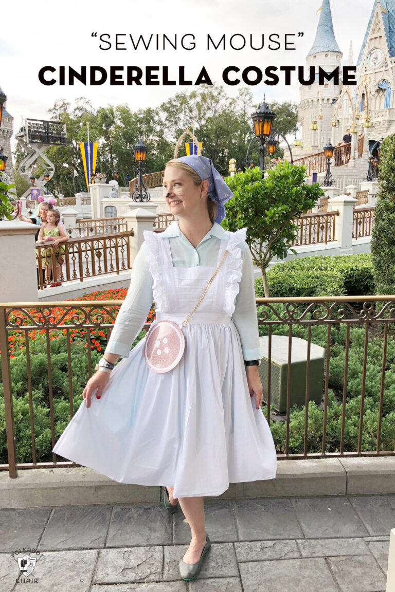 Easy DIY Cinderella Costume Ideas for Halloween | Polka Dot Chair