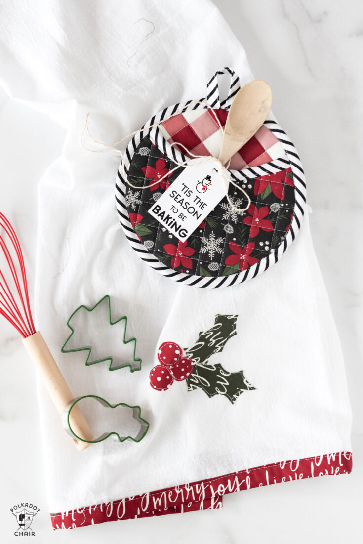 Free Printable Christmas Baking Gift Tags - The Polka Dot Chair