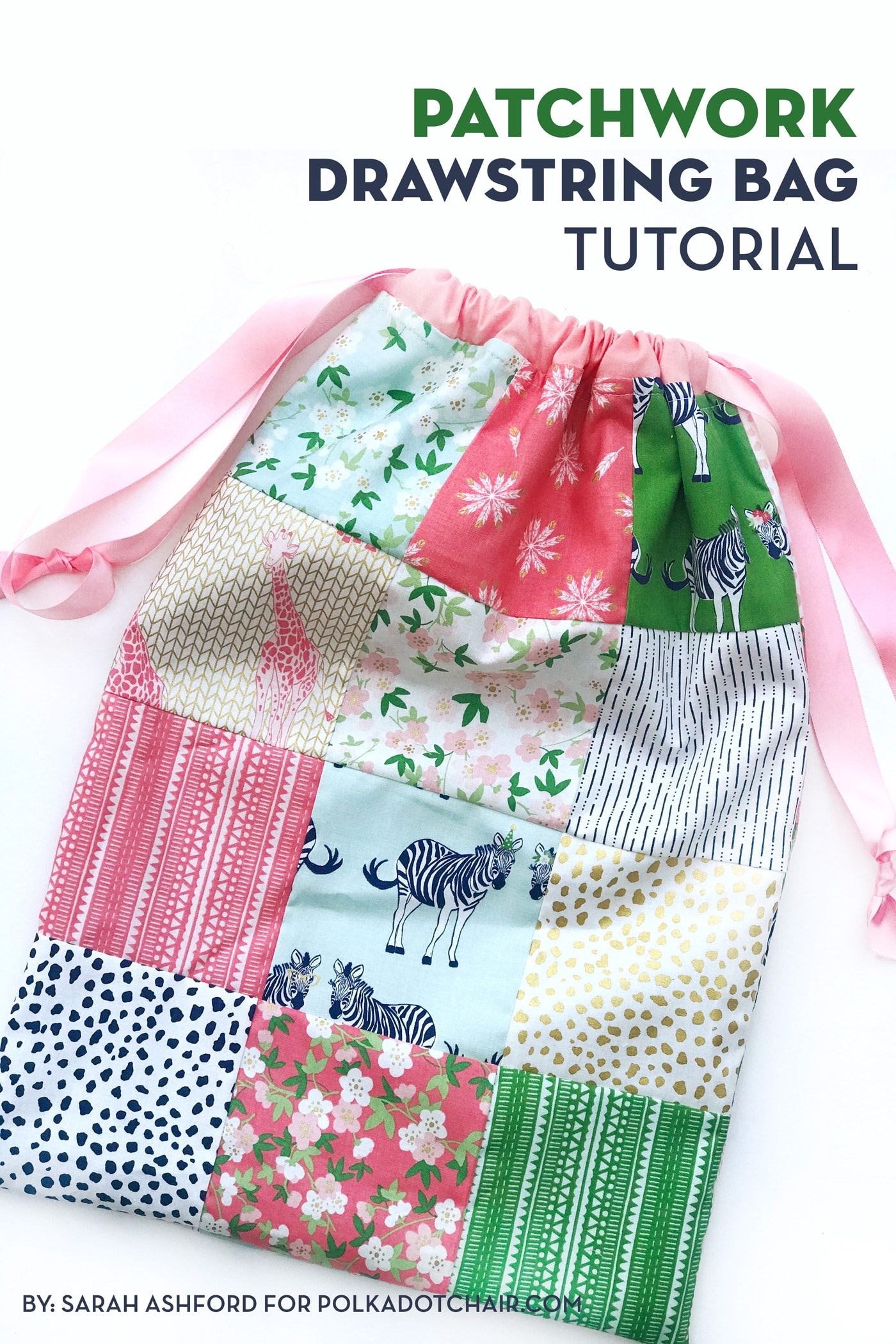 HOW TO SEW AN EASY PATCHWORK BAG