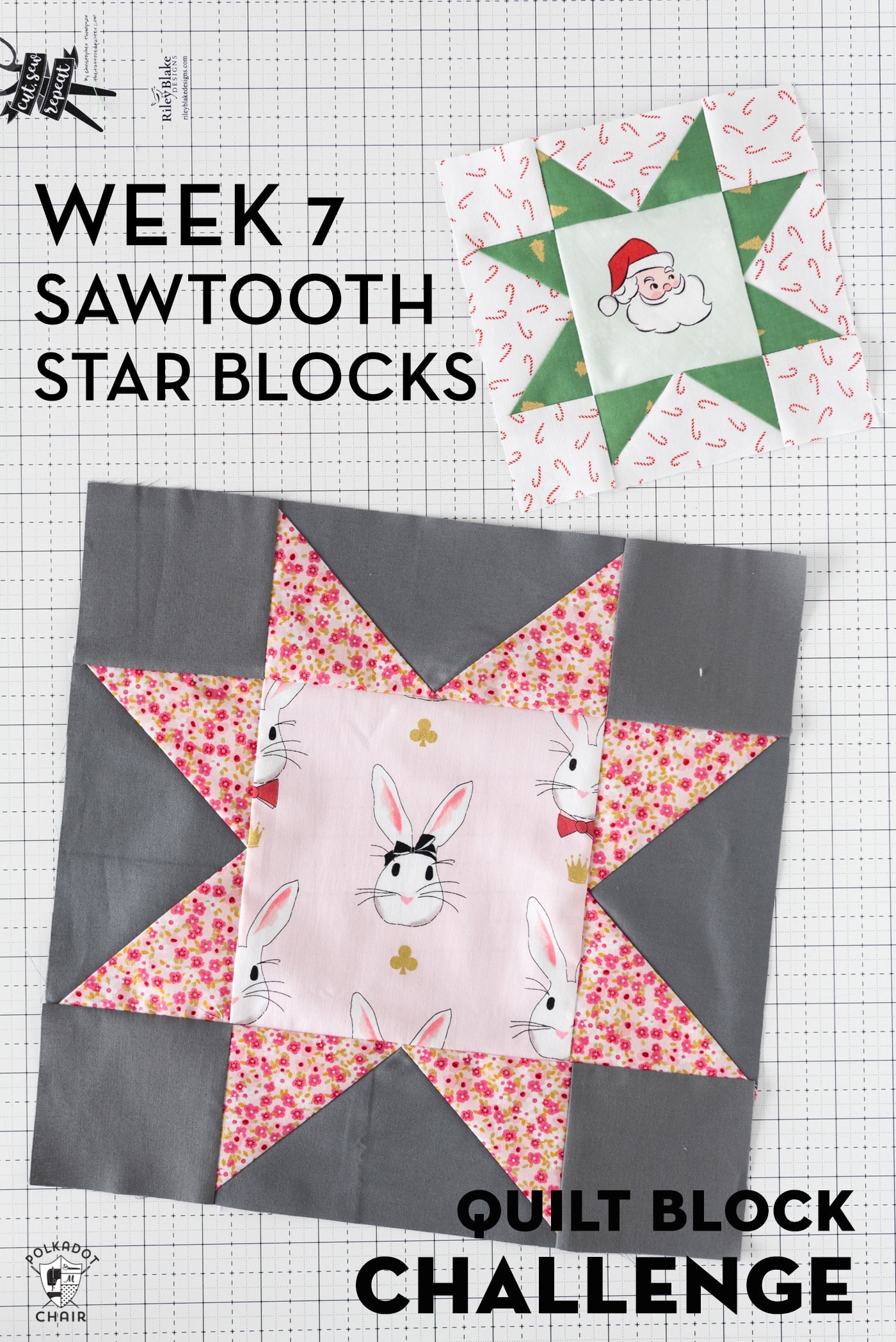Easy Star Quilt Blocks in 12 Inch Size