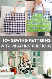 Video Tutorials for Popular Bag & Quilt Patterns | Polka Dot Chair