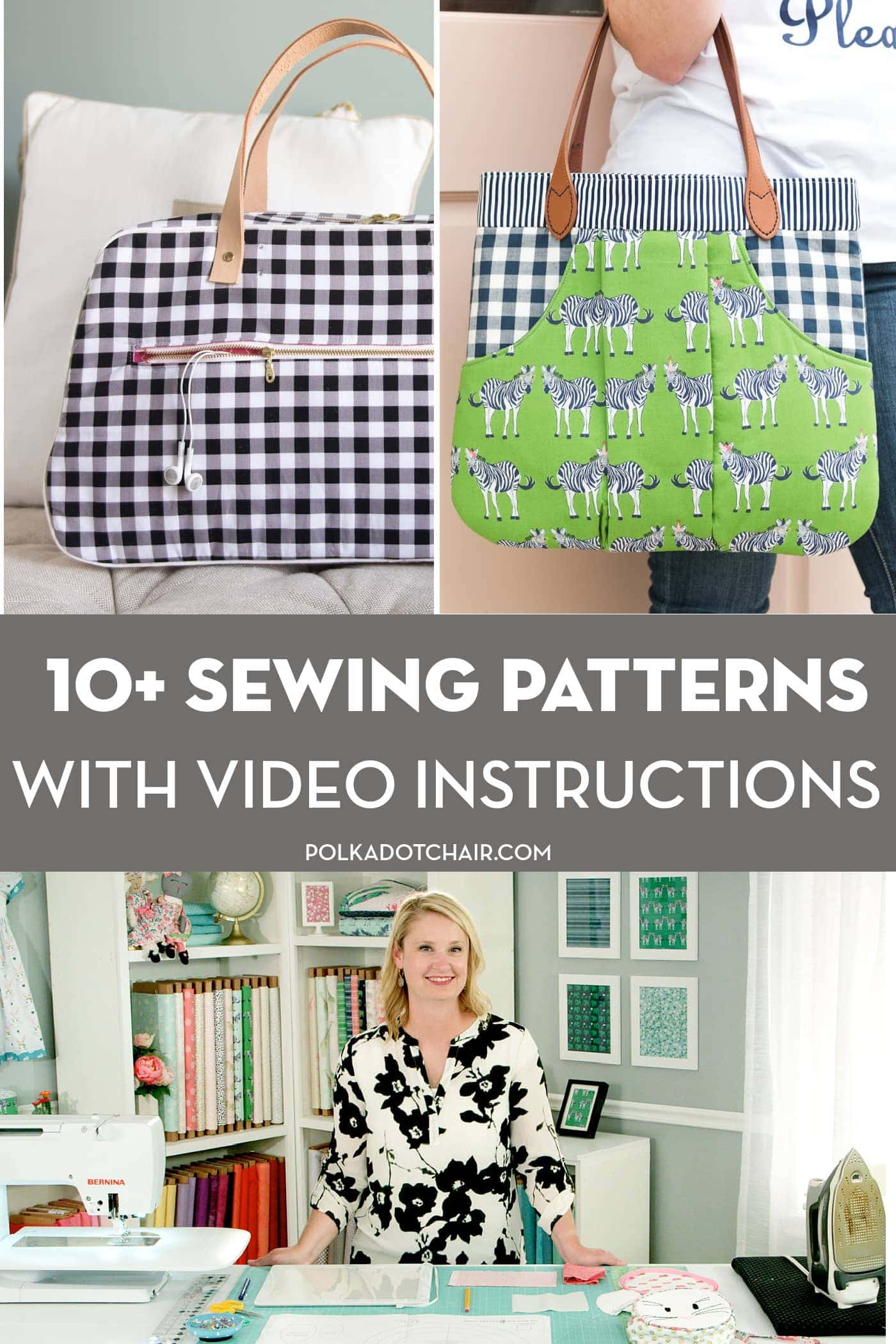 sewing patterns with videos