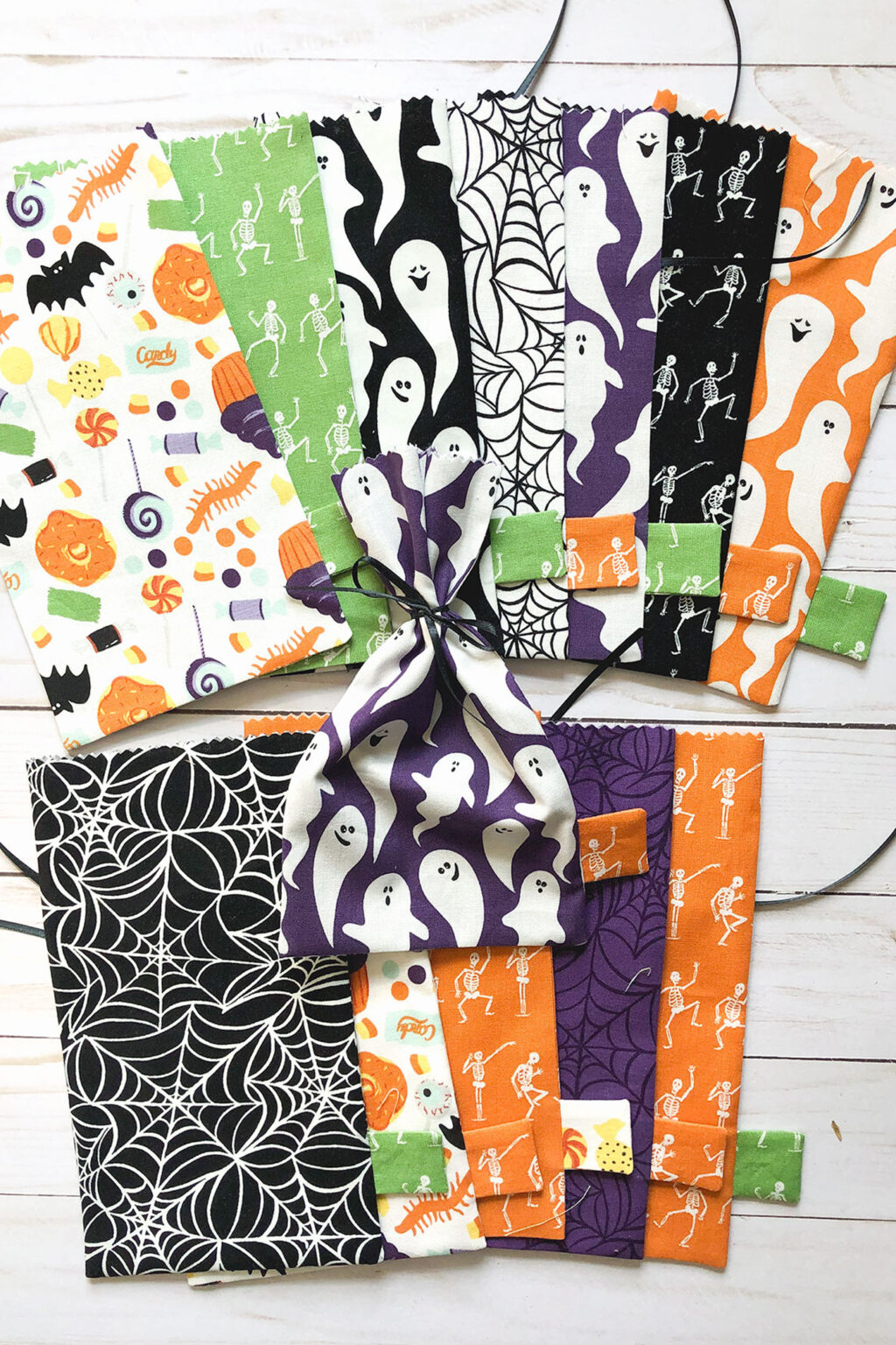 DIY Halloween Treat Bags & Countdown Calendar | Polka Dot Chair