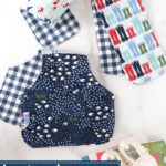 Easy Peasy Baby Burp Cloth Sewing Pattern - The Polka Dot Chair
