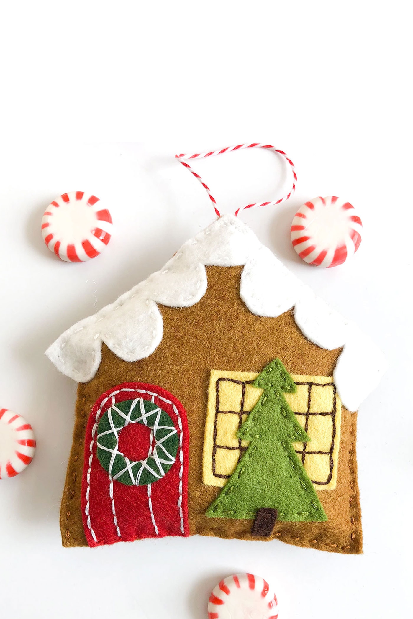 30+ Handmade Christmas Ornament Patterns | Polka Dot Chair