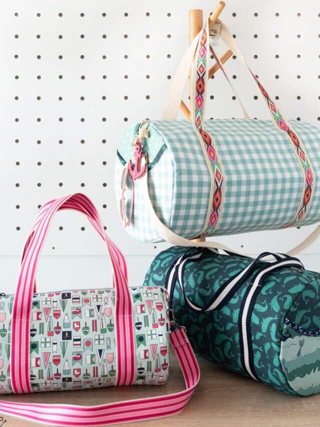 Free Oversized Beach Bag Sewing Pattern - The Polka Dot Chair