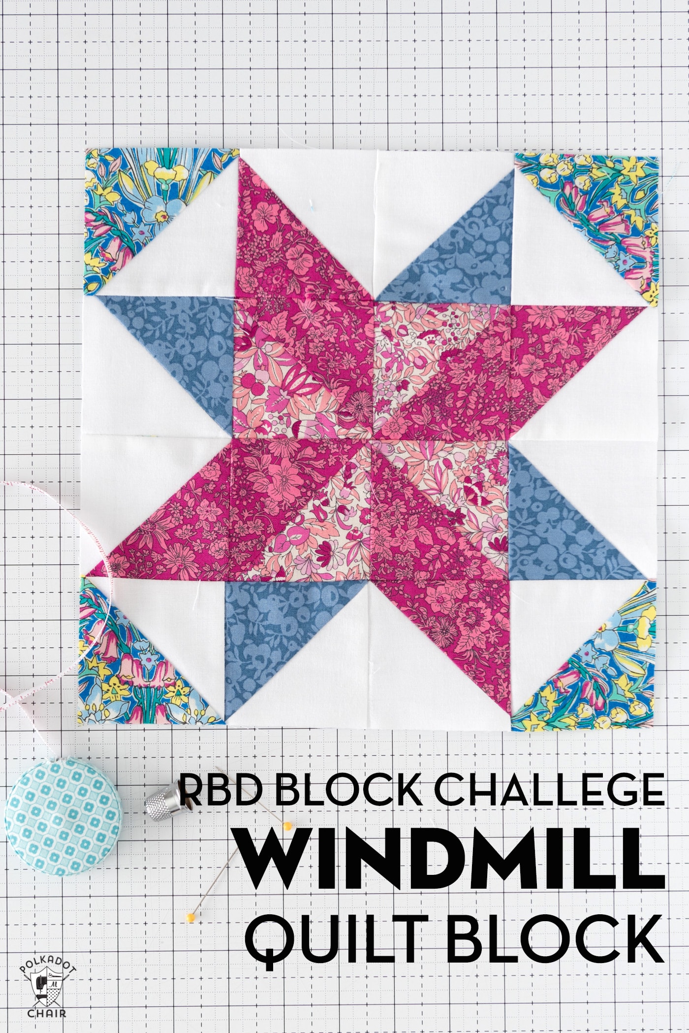 April Quilt Block Patterns - Riley Blake Challenge - Diary of a