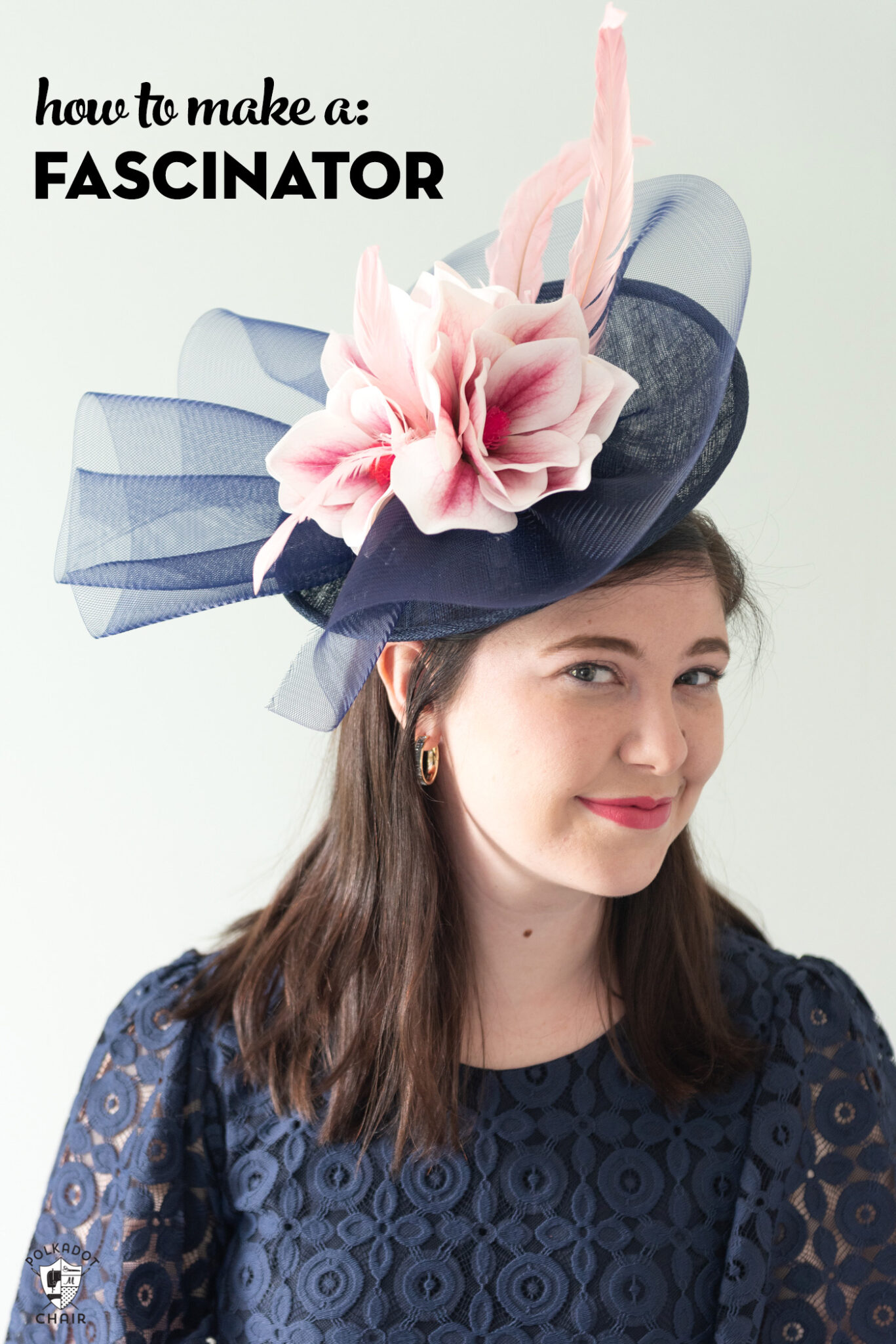 How to Make a Fascinator Perfect for the Derby! The Polka Dot Chair