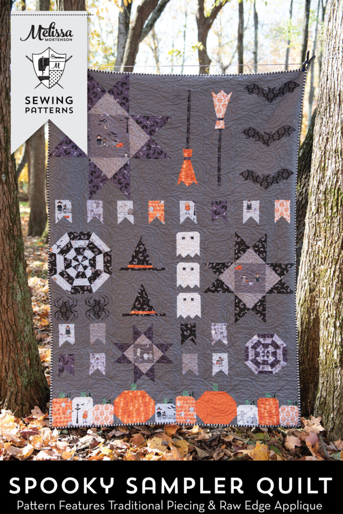 The Spooky Sampler Halloween Quilt Pattern The Polka Dot Chair