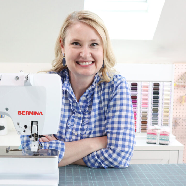 Sewing Pattern Pieces - The Polka Dot Chair