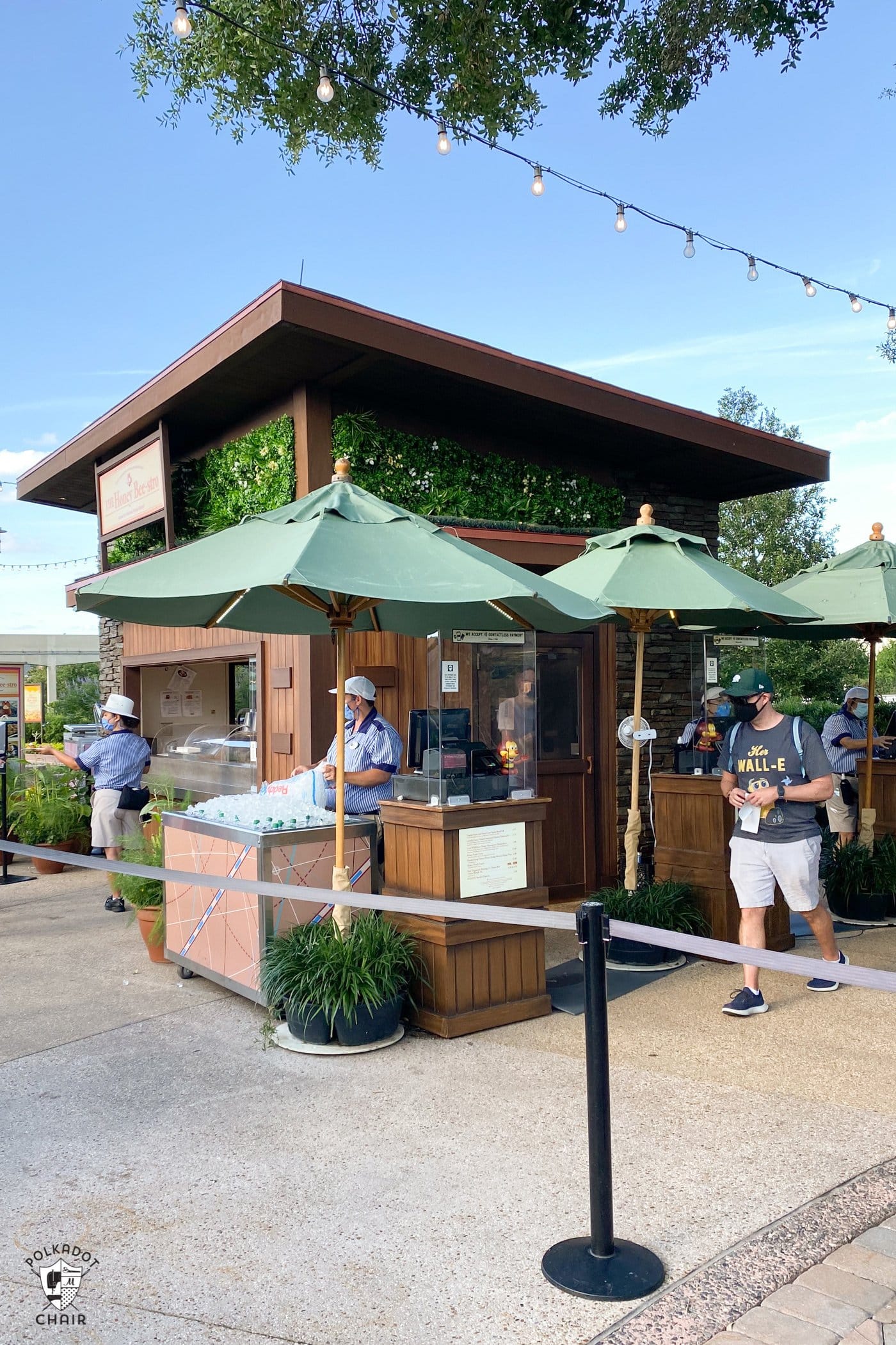 outdoor Kitchen at Epcot Flower & Garden