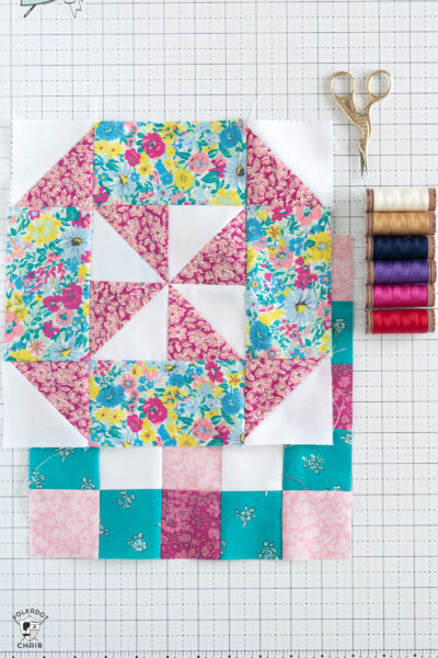 RBD Block Challenge Block 15, Summer Picnic | Polka Dot Chair