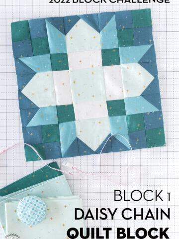 Free Mini Quilt Pattern, Dresden Plate Quilt - The Polka Dot Chair