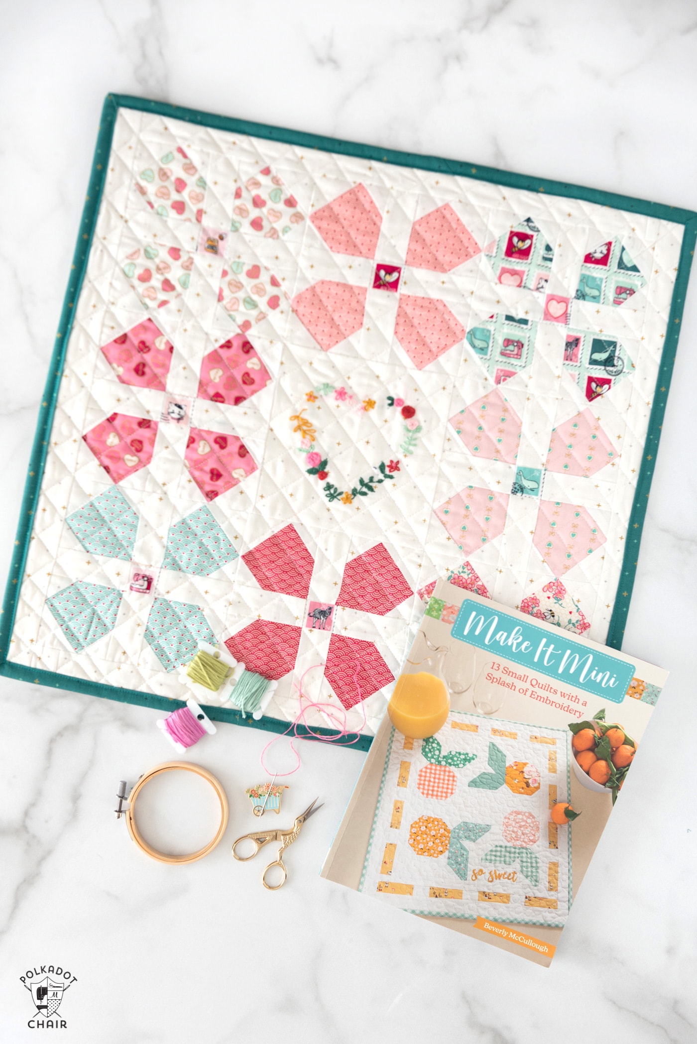 Make it Mini; New Quilt Book Review - The Polka Dot Chair