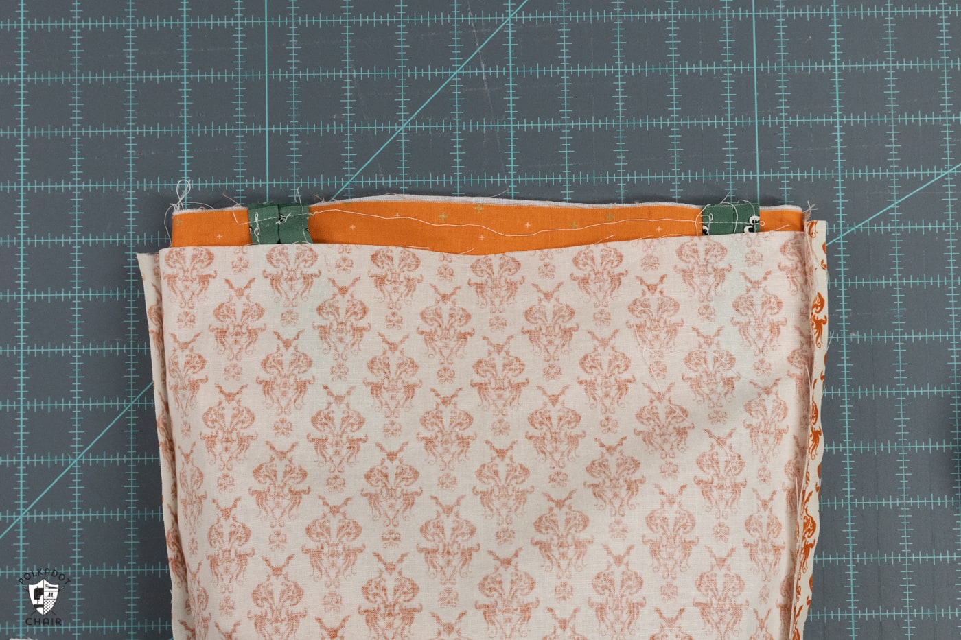 Rose Cross Stitch Burlap Bag Tutorial - The Polka Dot Chair