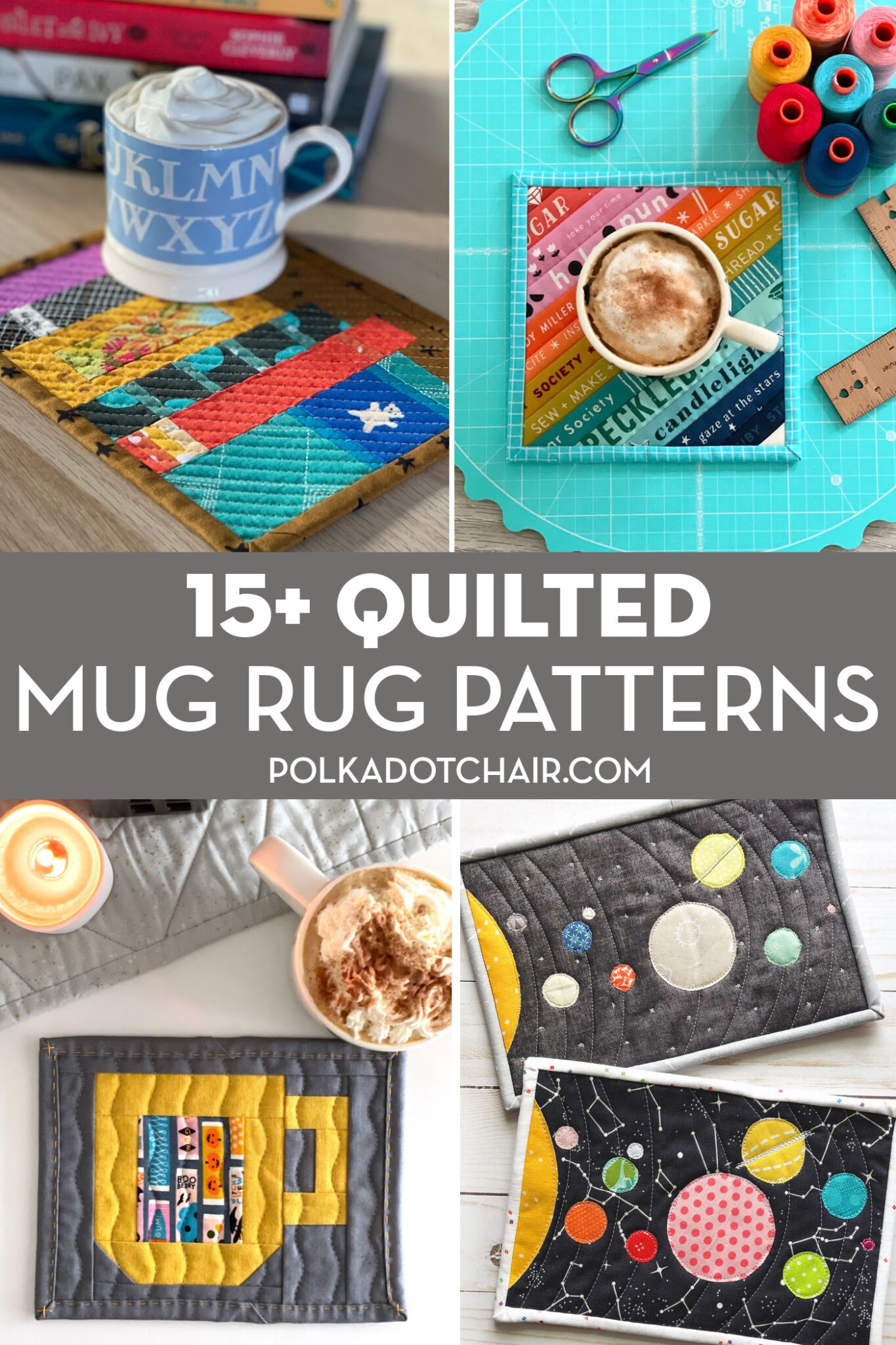 Learn How to Make a Mug Rug with One of These Free Patterns - The Polka ...