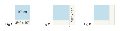 diagram of quilt pattern assembly