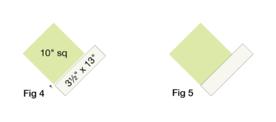 diagram of quilt pattern assembly