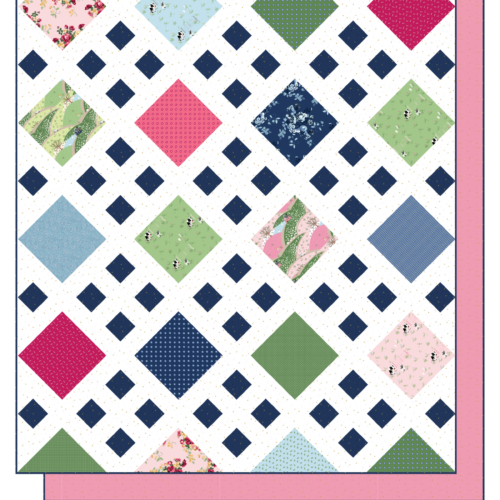 diagram of quilt pattern assembly