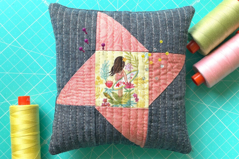 Charming Friendship Star Pincushion Sewing Pattern | Polka Dot Chair